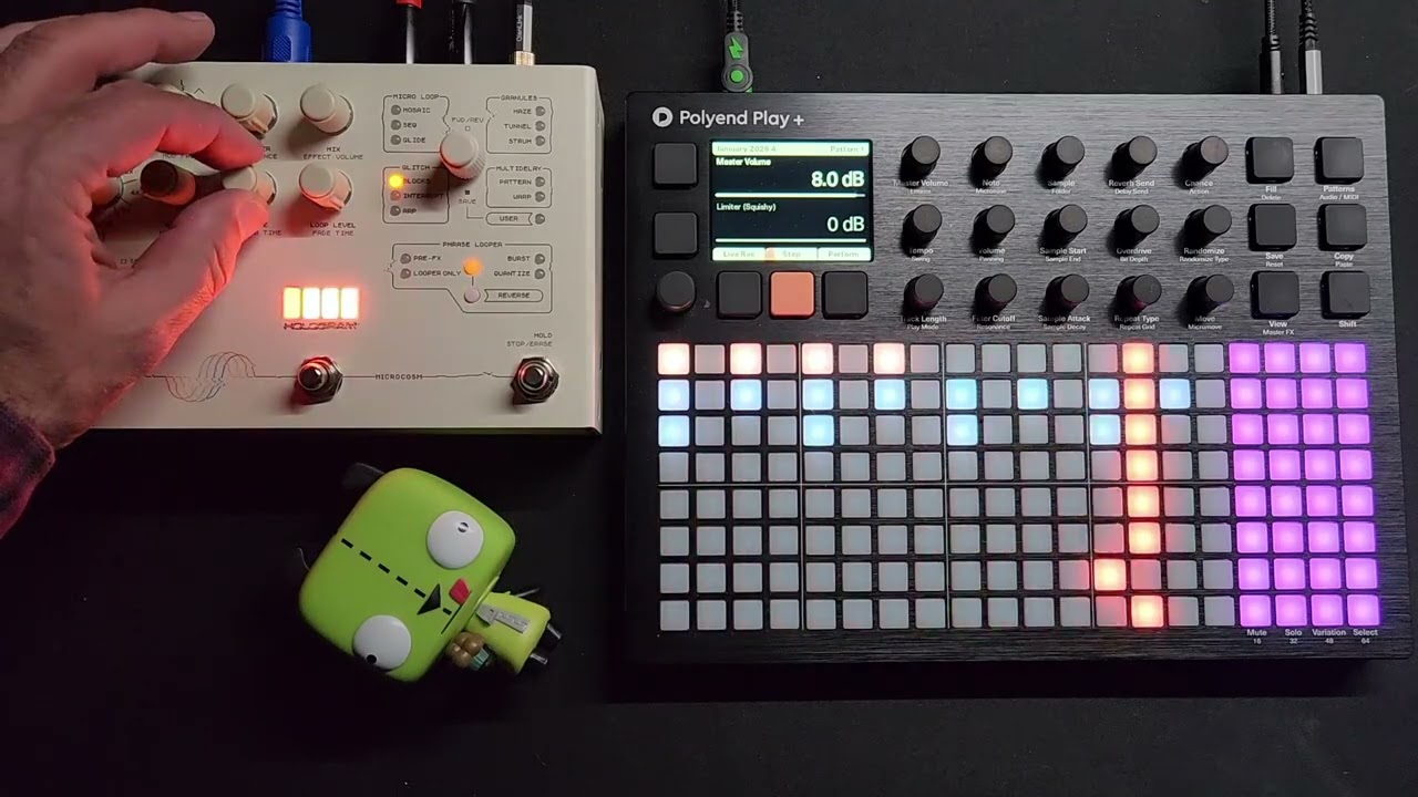 Jamuary 2026 04 - Polyend Play+ and Hologram Microcosm