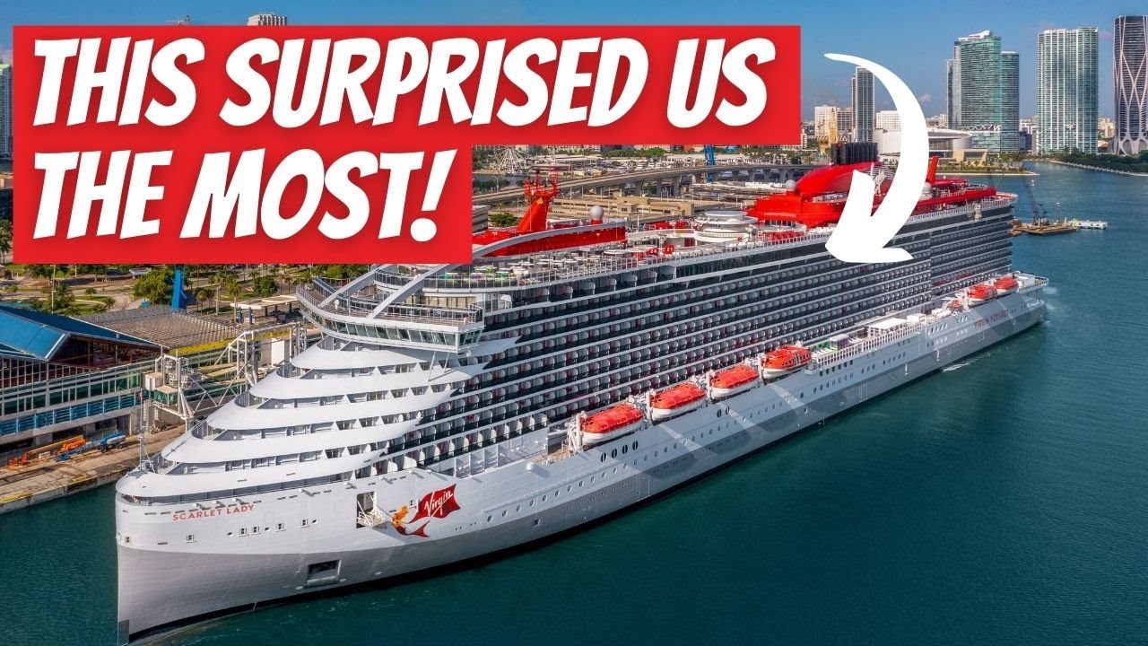 WE DIDN'T EXPECT TO FIND THIS ON VIRGIN VOYAGES SCARLET LADY!