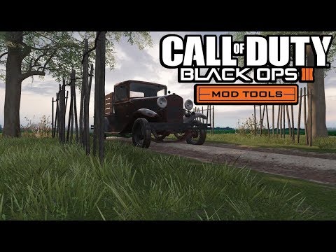 Bo3 Mod Tools Speed Mapping // Very Simple Dirt Road Construction