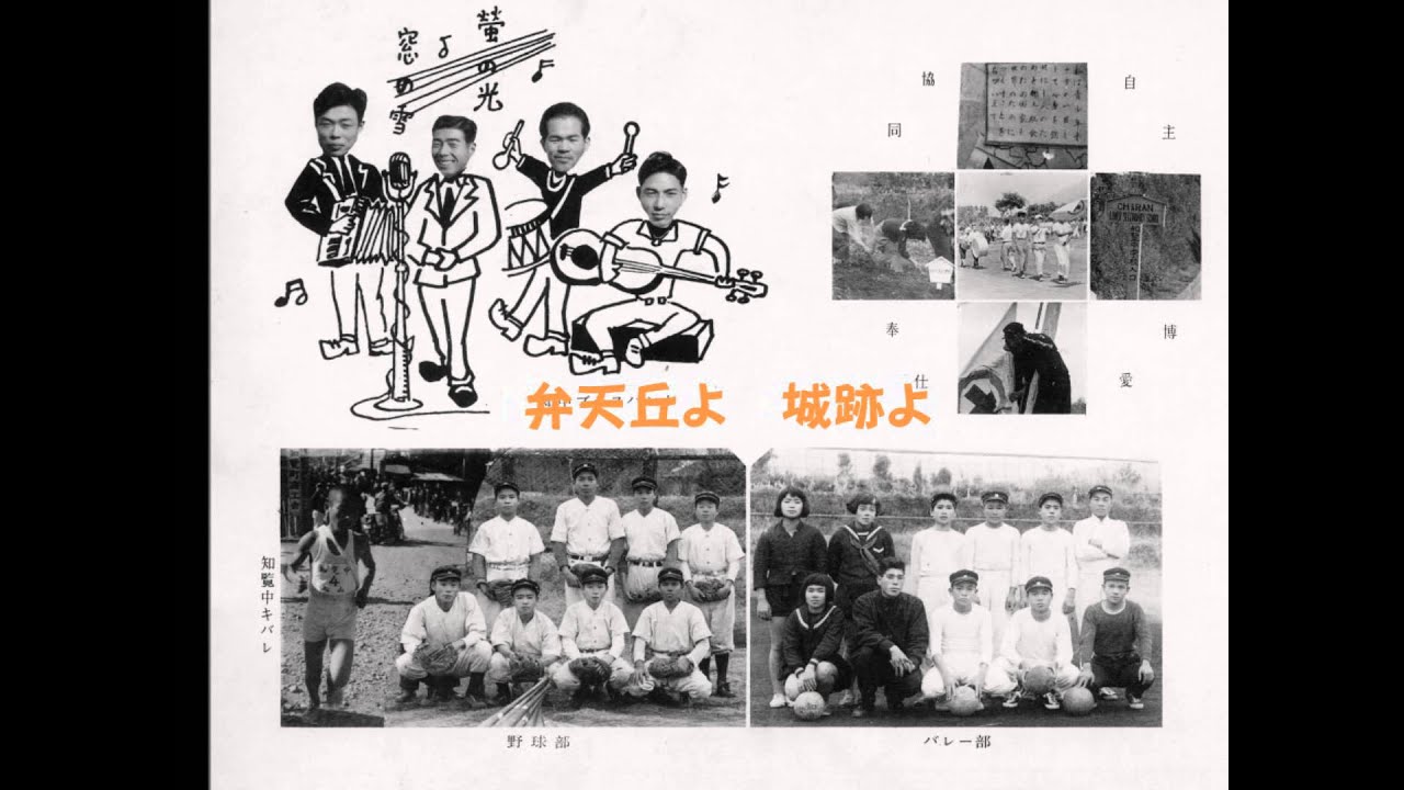 知覧中学校昭和32年卒業アルバム