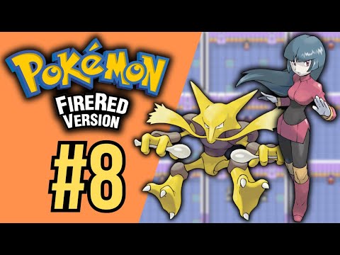 POKÉMON FIRE RED 🔥 (PT-BR) - O GINÁSIO SOBRENATURAL?!