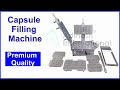 300 holes capsule filling machine