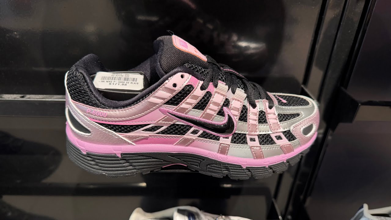 Nike P-6000 (Black/ Pink Foam/ Light Magenta) - Style Code: IM9013