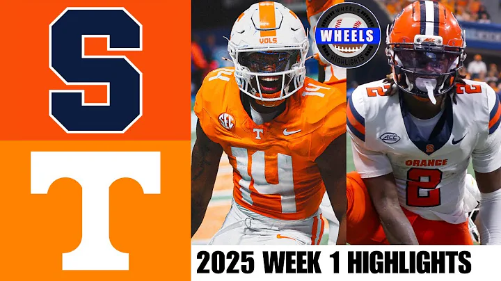 #24 Tennessee vs Syracuse Highlights | Week 1 | 2025 College Football Highlights