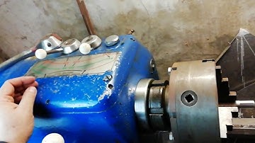 Harrison L6 Lathe demo