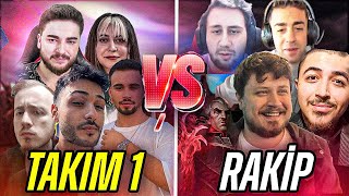 DENIZENCAN VS @Adro 5 V 5 YOUTUBERLAR ARASI BÜYÜK KAPIŞMA @LynxCerezz @Zegabon