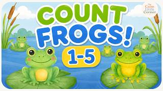 Compter les grenouilles de 1 à 5 🐸 Apprendre les chiffres pour les tout-petits et les enfants d'â... screenshot 1