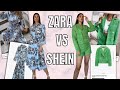SHEIN vs ZARA || TRY ON HAUL DUPES ECONOMICI