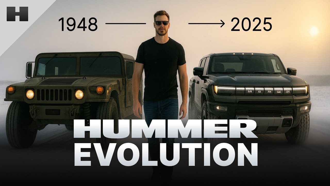 Hummer Evolution | 1984–2023 | From Military Humvee to Electric Beast ...