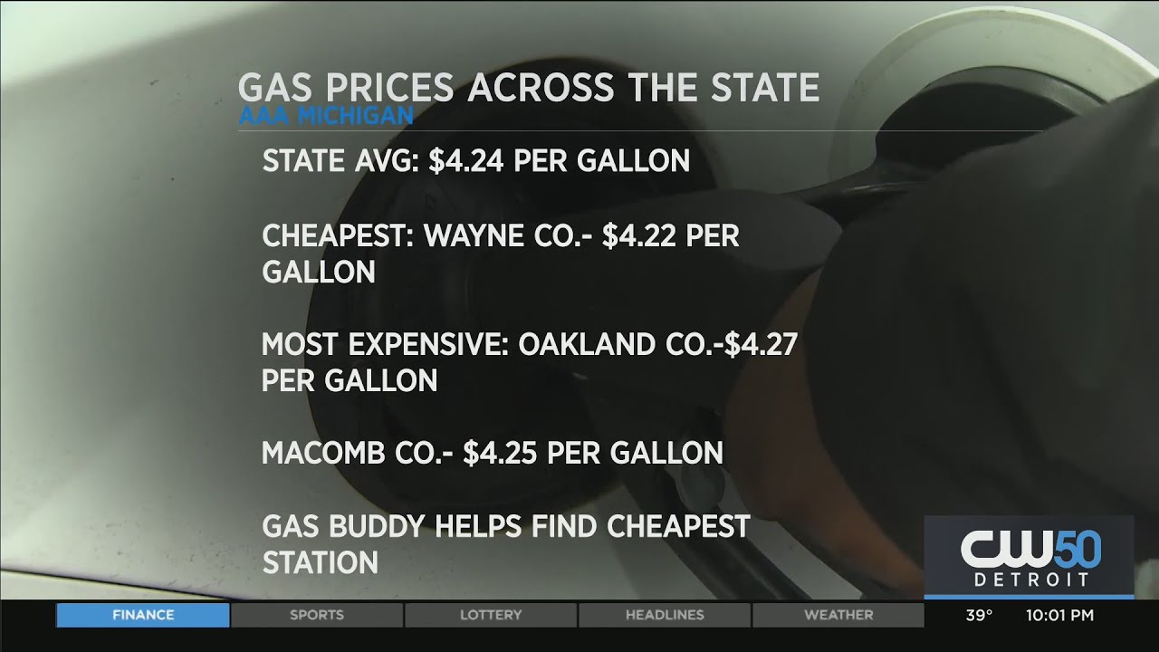 Michigan's Average Gas Price Continues To Rise, Nearing State Record