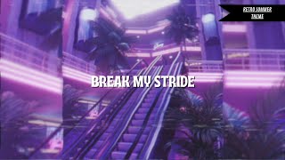 🕶️Matthew Wilder - Break My Stride | Summer Party