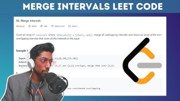 Merge Intervals Leet Code Solution Explained In JAVA