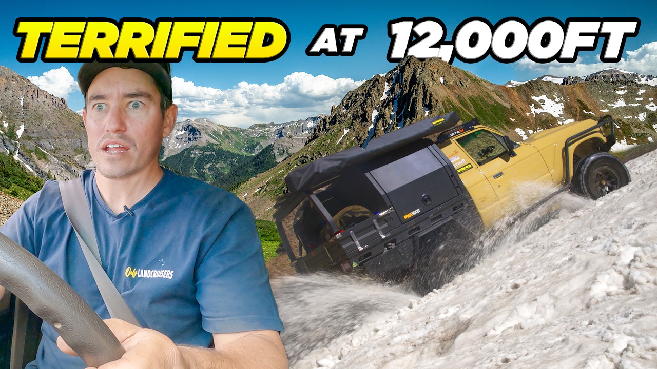 WARNED TO TURN BACK… Colorado 4WD Trail so high diesels stop working! Tyres at 2PSI