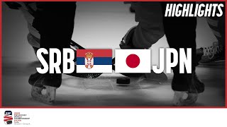 Highlights | Serbia vs. Japan | 2022 IIHF Ice Hockey World Championship | Division I Group B