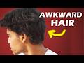 Awkward Hair : 1st Step towards FLOW HAIR ( Don't Cut them)