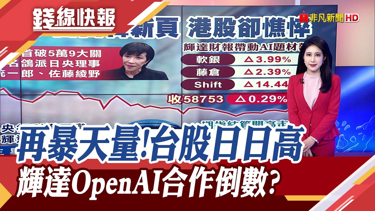 台股量價齊創高! 馬年首周標1808點 上市公司總市值115兆! 