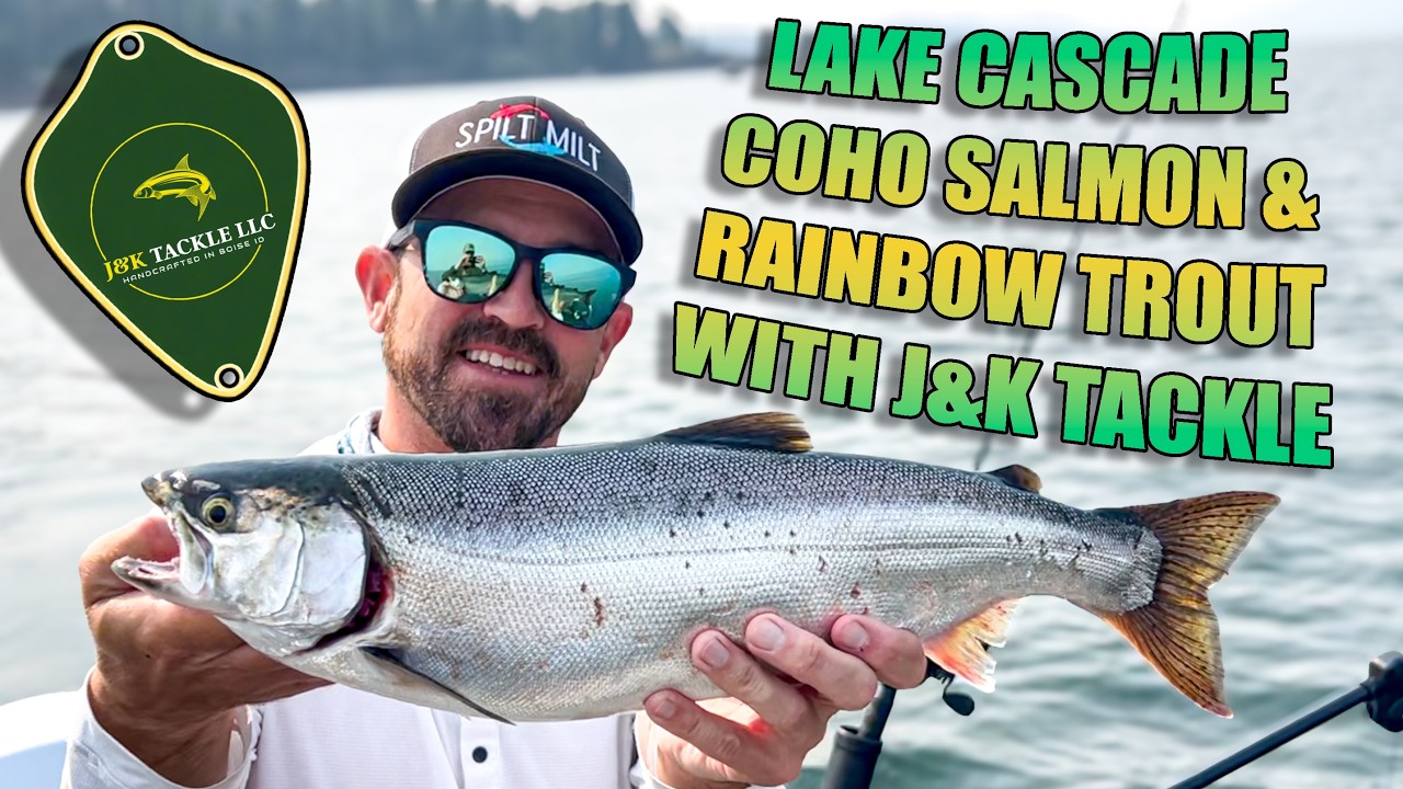 Cascade Lake Coho Salmon and Trout with J&K Tackle