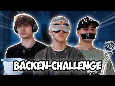 Blind, taub und stumm Backen CHALLENGE | mit Eduard und Alpay