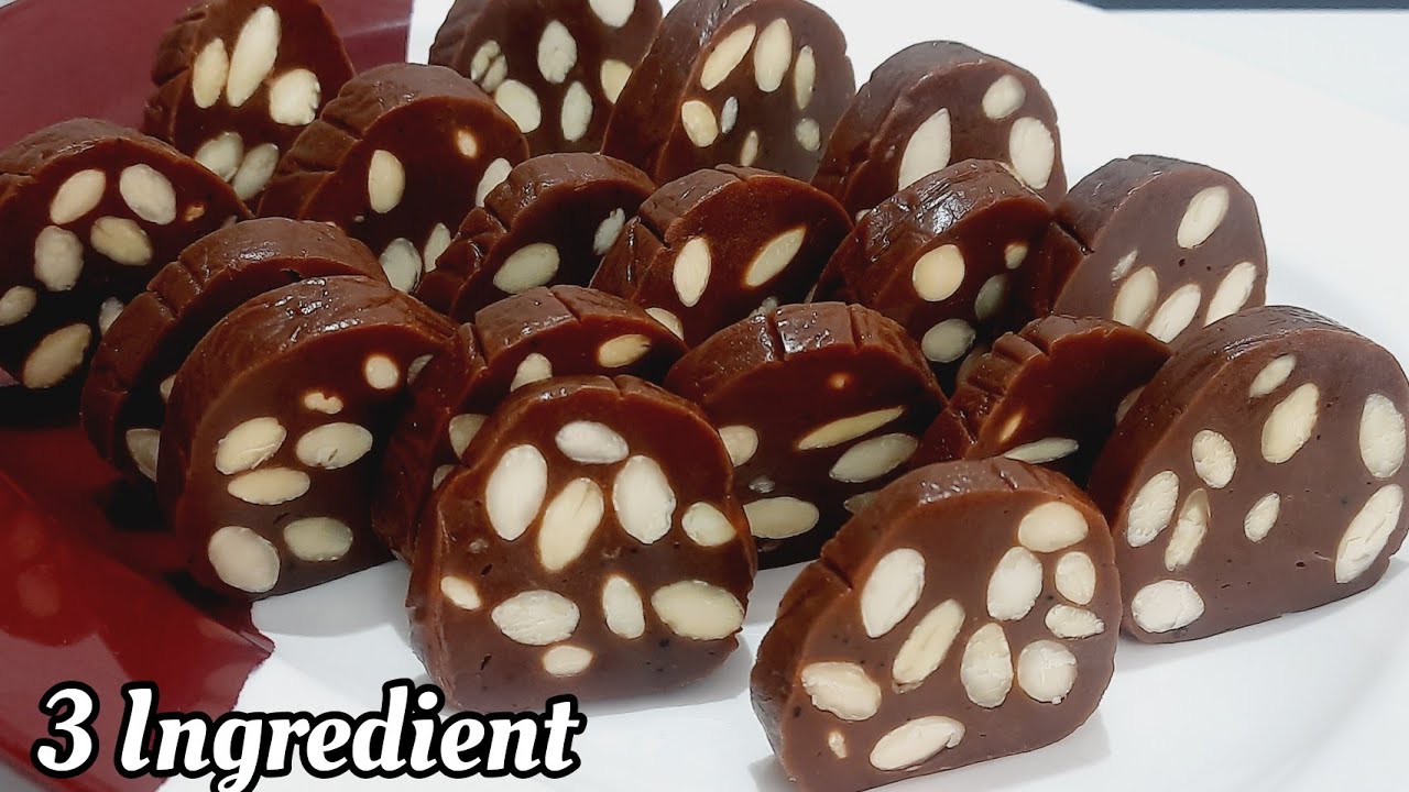 Mix Condensed Milk with Almonds ! You will be Amazed | Dessert with 2 Ingredient & just 5 minutes