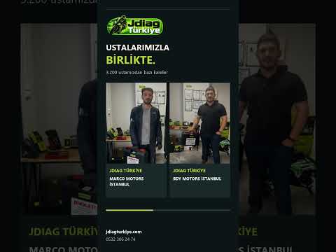 JDiag Türkiye ustalarımızdan fotoğraf seçkisi