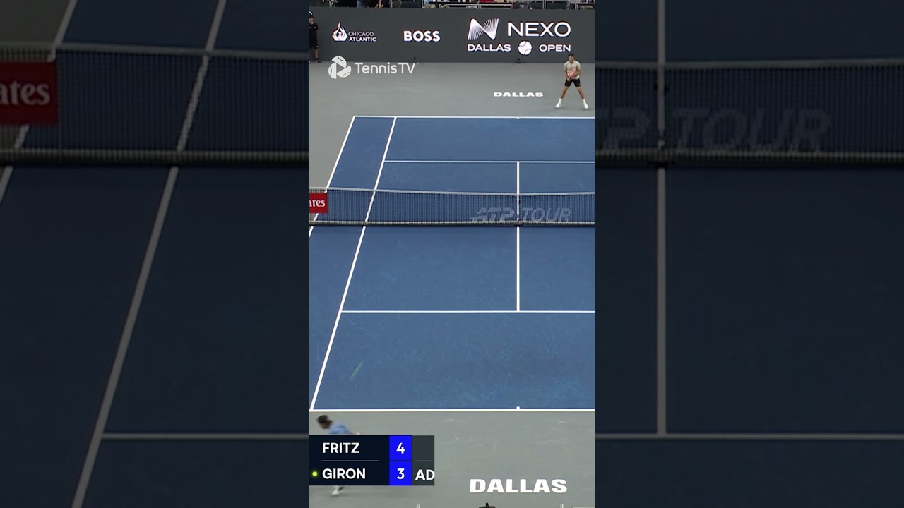 Taylor Fritz With Shot Of The Year?! 🤯🤯