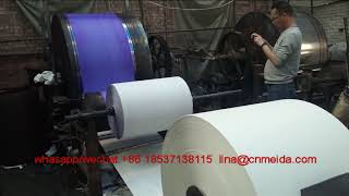 Burning paper machine 6
