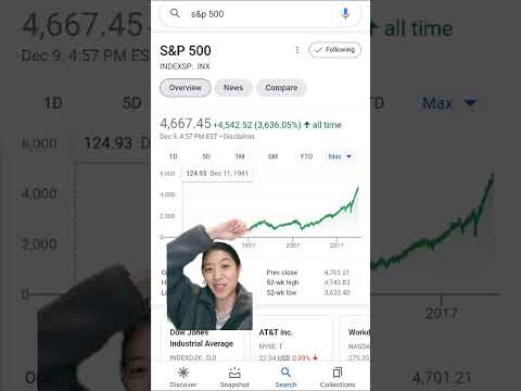 Why I Invest in S&P 500 Index Funds | AMANDAMLIM #shorts