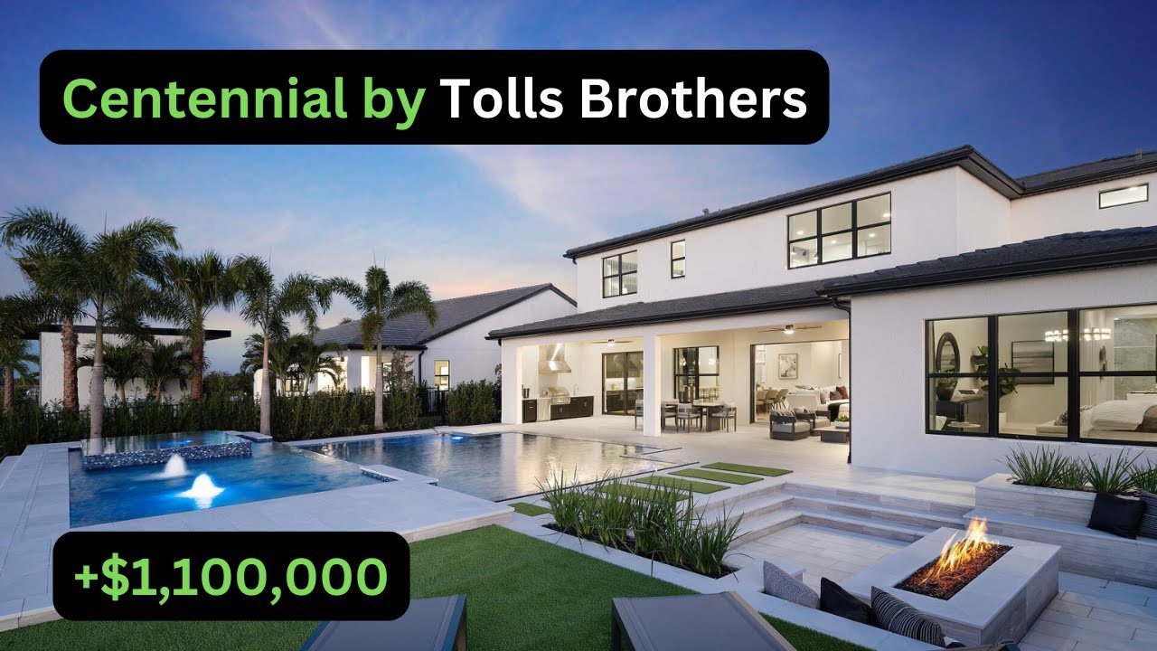 Tour the Centennial by Toll Brothers | Florida Luxury New Construction