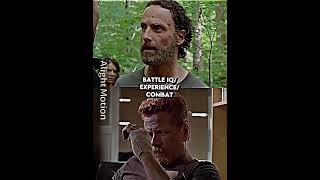 Rick Grimes Vs Abraham Ford Battle 