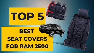 TOP 5: BEST SEAT COVERS FOR RAM 2500 In 2023 (STYLISH & DURABLE) by Auto Car Portal 5,179 views 1 year ago 6 minutes, 54 seconds