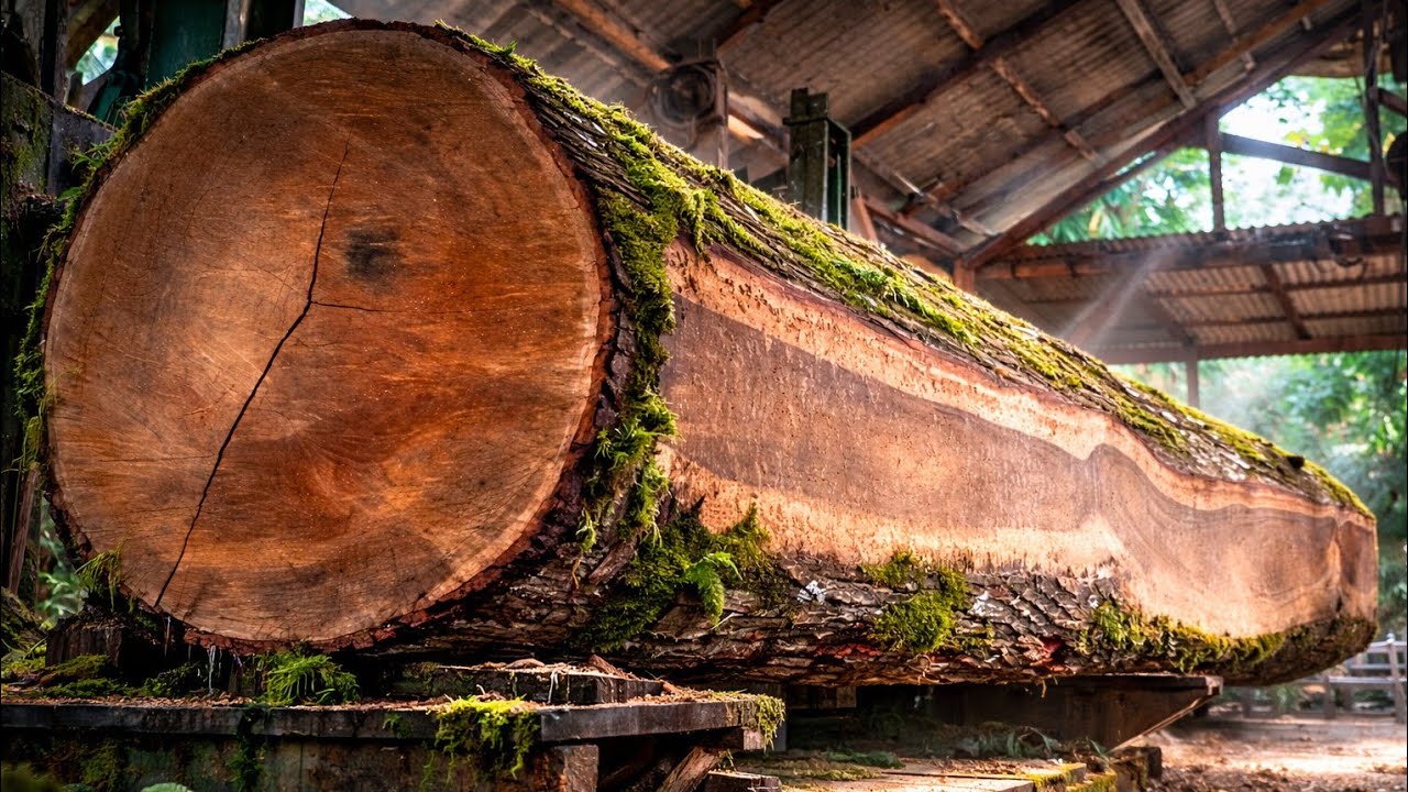 large abandoned logs decades old.?