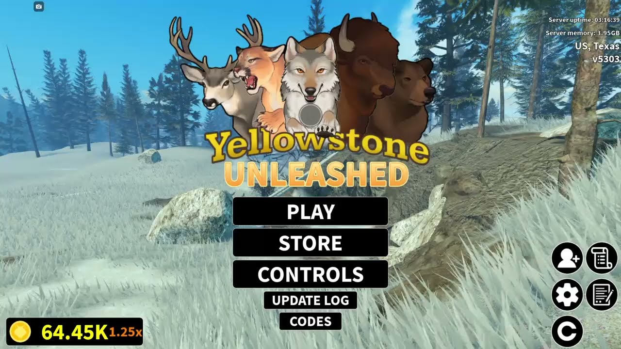 Playing As Baby Cougar in Yellowstone Unleashed