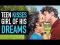 Teen Kisses Girl Of His Dreams