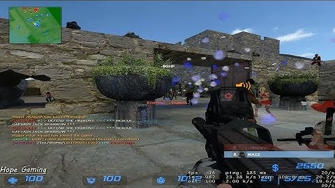 Counter-Strike: Source - Zombie Escape Mod - ze_pirates_port_royal_v5_4s - Level 1 - NET4ALL server