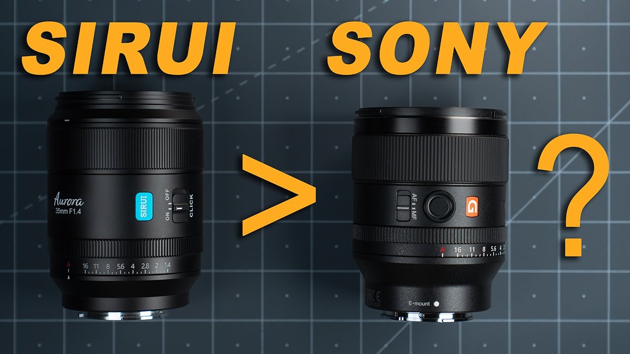 Sirui Aurora 35mm f1.4 prime lens. Better than Sony G-Master