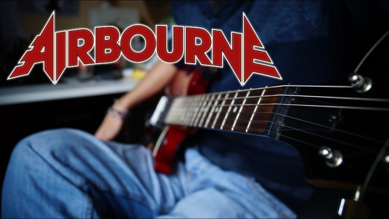 Airbourne Too Much Too Young Too Fast Guitar Cover YouTube