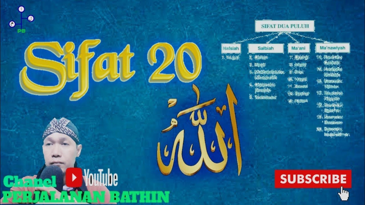 20 sifat wajib allah