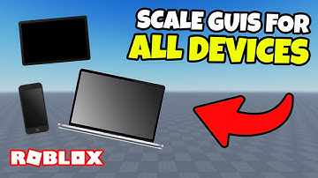 How to SCALE GUIS FOR ALL DEVICES in ROBLOX STUDIO! [WORKING 2025]