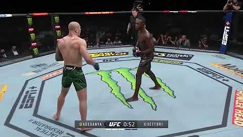 Israel Adesanya vs Marvin Vettori 2 [FIGHT HIGHLIGHTS]