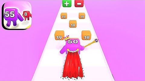 Level Up Numbers ​- All Levels Gameplay Android,ios (Levels 6-9)