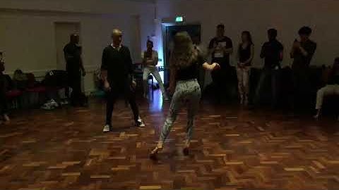 Salsa class demo by Jeff & Mia - Incognito Dance