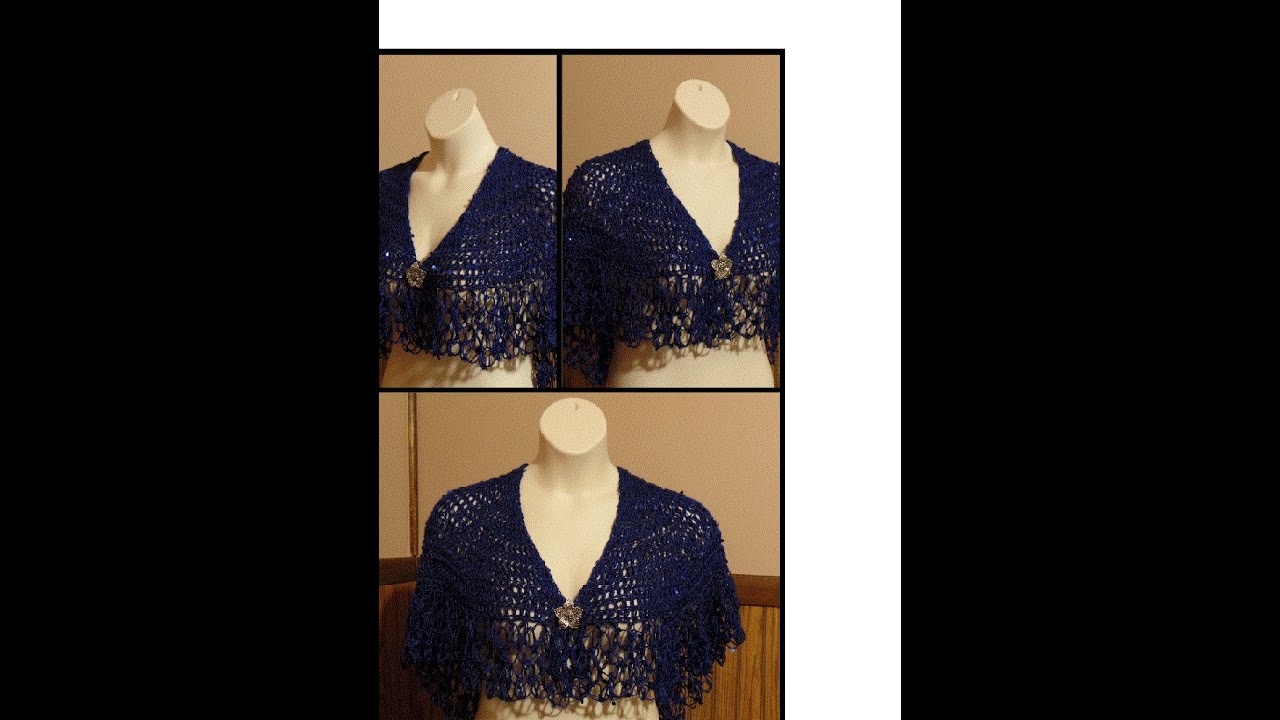 How to Crochet a Shawl Women`s Shawl Pattern Bag o day Crochet