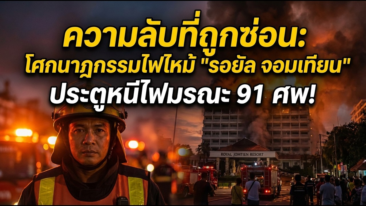 ไฟไหม้รอยัล จอมเทียน: 91 ศพ | โศกนาฏกรรมพัทยาที่ไม่มีวันลืม!