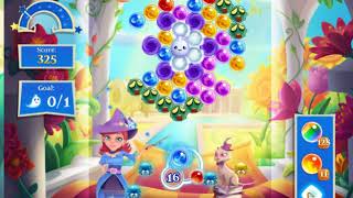 Bubble Witch 2 Saga Level 2124 with no booster & 6 bubbles left