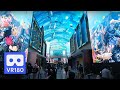 3D 180VR INSPIRE ENTERTAINMENT CASINO RESORT Aurora Giant 150m LED Amazing Whale Show VR in Korea