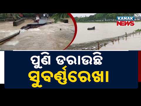 ଉତ୍ତର ଓଡ଼ିଶାରେ ବନ୍ୟା! North Odisha Flood Update | Subarnarekha, Baitarani Swell After Heavy Rain