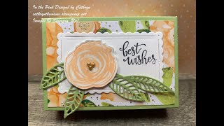 ARTISTICALLY INKED GIFT BOX TUTORIAL with SCALLOPED CONTOURS - Stampin' Up!