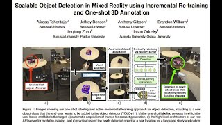 Scalable Object Detection in Mixed Reality using Incremental Re-training and One-shot 3D Annotation