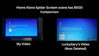 Home Alone Spider Scream Scene Has Bsod Comparison