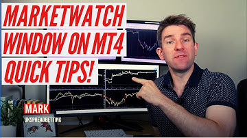 Getting More From The Market Watch Window on MT4 👍
